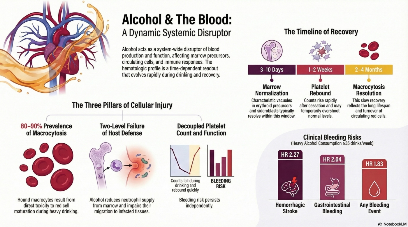 Hematological effects of alcohol • The Blood Project